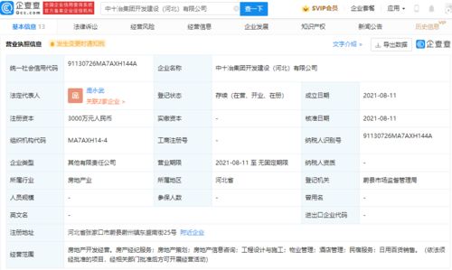 中国黄金集团关联公司参股成立新公司，业务拓展至房地产开发与咨询